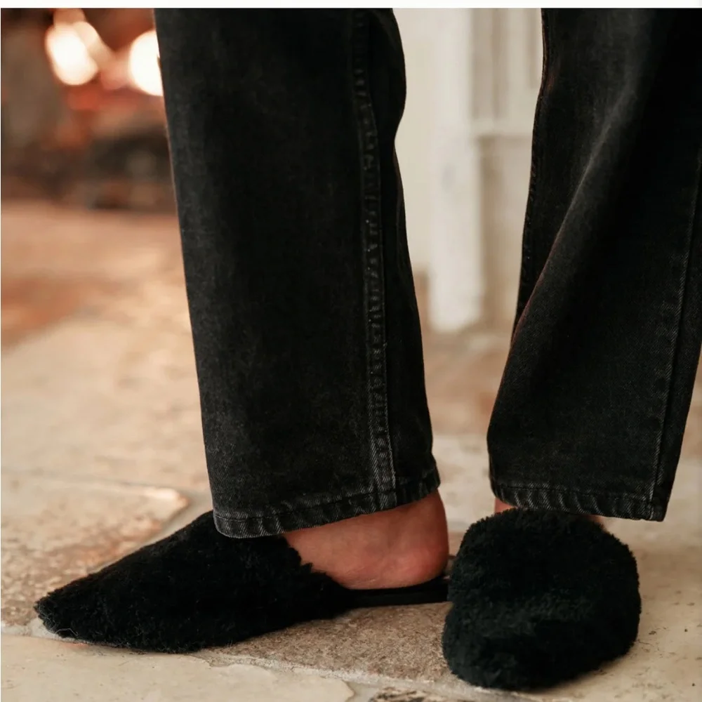 Jenni Kayne Shearling Mule - Picture 2 of 9